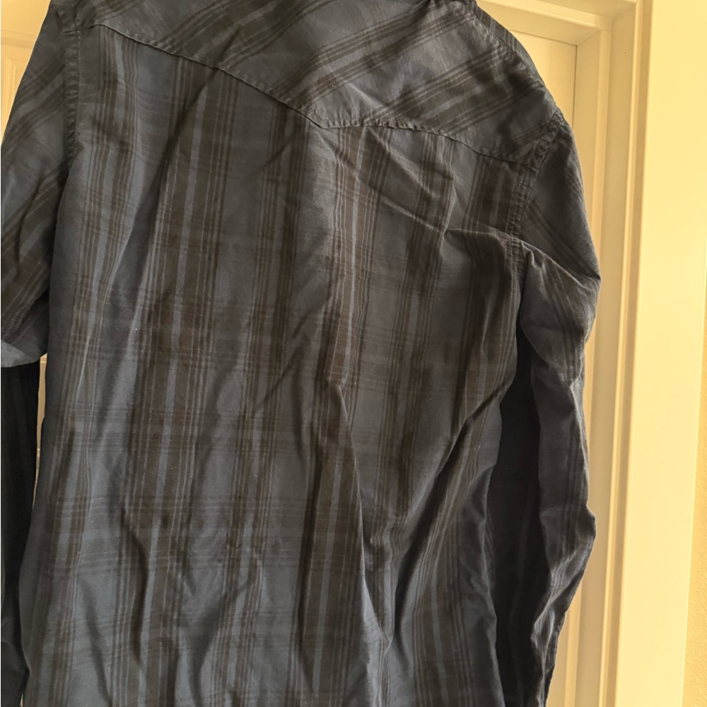 Old Navy Gray Button-Up Shirt bundle. Size Medium - Picture 11 of 12